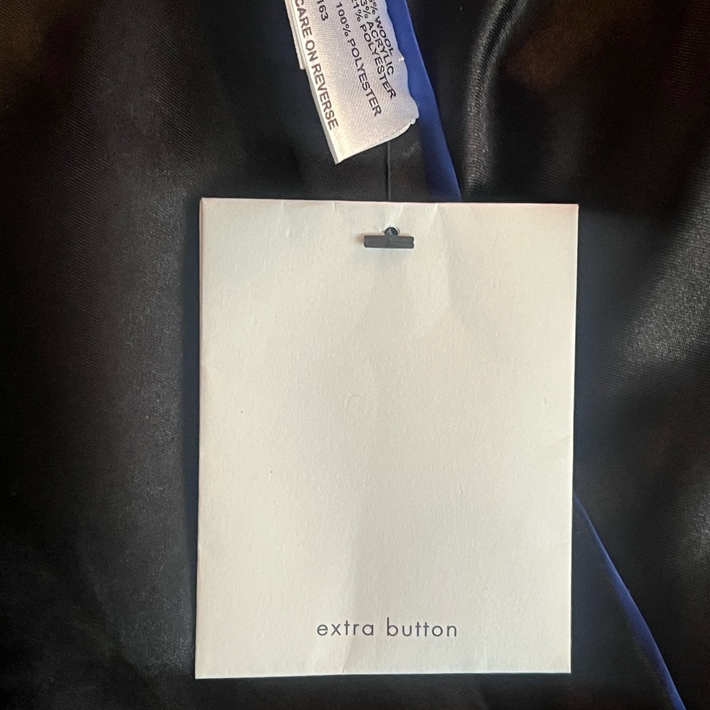 🆕 Calvin Klein Women's Black Basket woven Coat - Picture 11 of 17